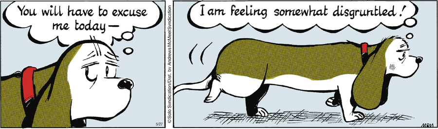 Fred Basset Comic Strip for May 27, 2023 