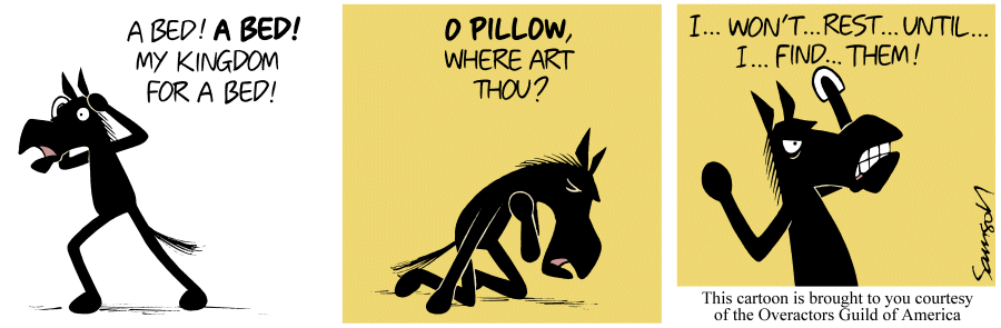 Dark Side of the Horse Comic Strip for December 26, 2015 