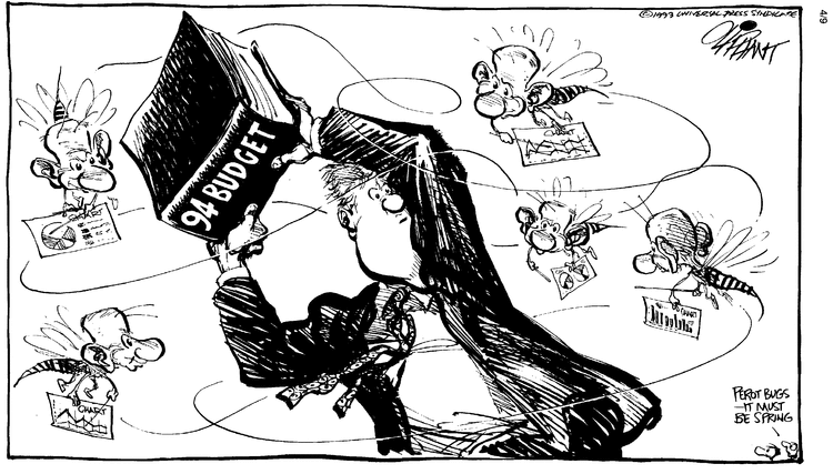 Pat Oliphant Comic Strip for April 09, 1993 