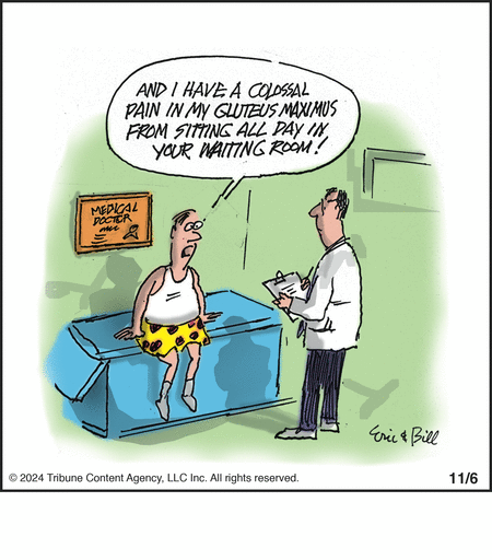 Bottom Liners Comic Strip for November 06, 2024 