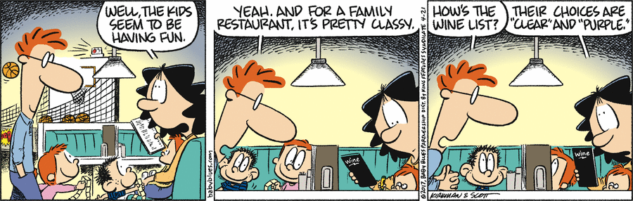 Baby Blues Comic Strip for April 21, 2017 