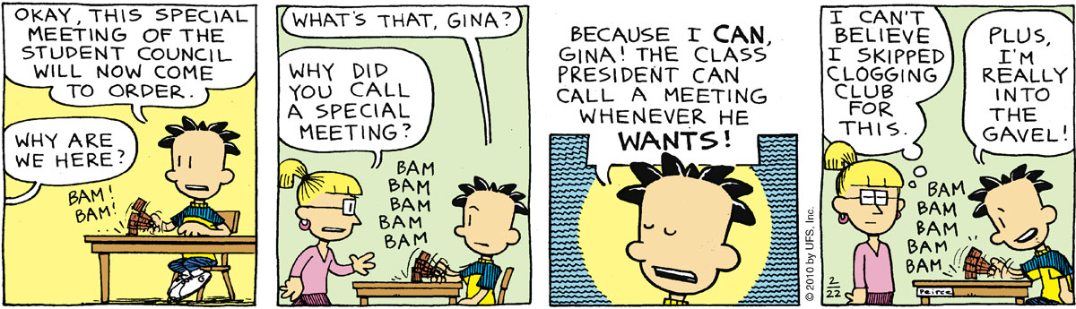 Big Nate Comic Strip for February 22, 2010 