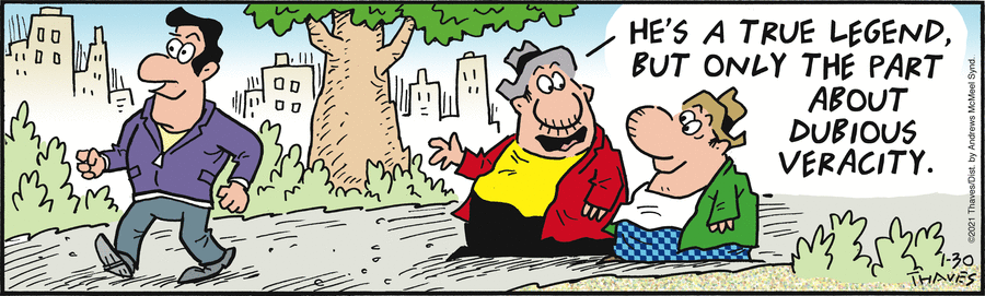 Frank and Ernest Comic Strip for January 30, 2021 