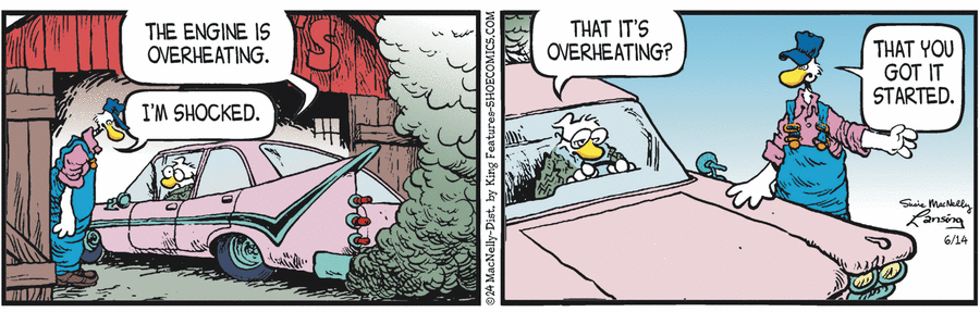 Shoe Comic Strip for June 14, 2024 
