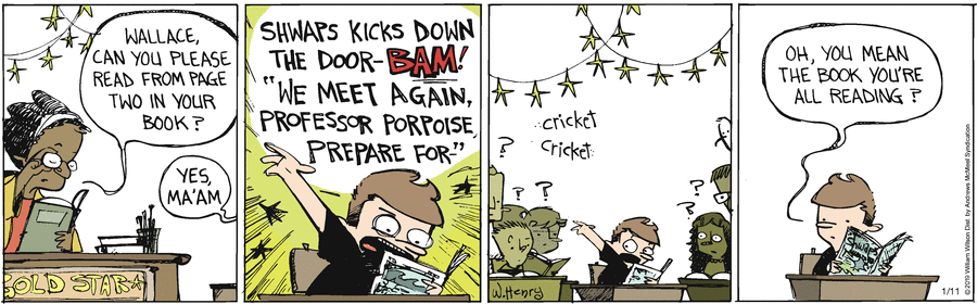 Wallace the Brave Comic Strip for January 11, 2019 