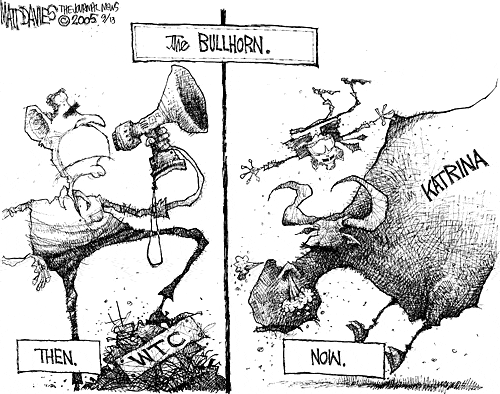 Matt Davies Comic Strip for September 12, 2005 