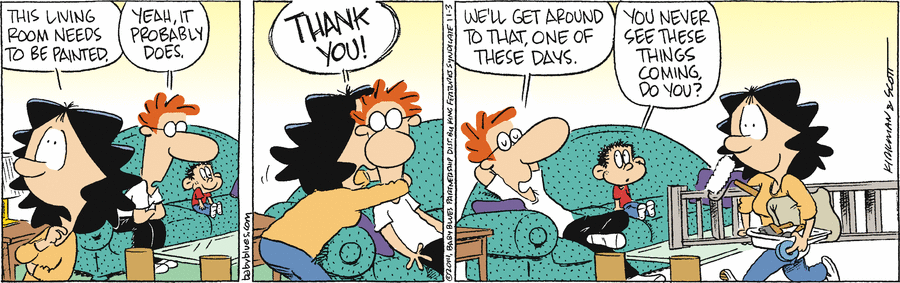 Baby Blues Comic Strip for November 03, 2014 