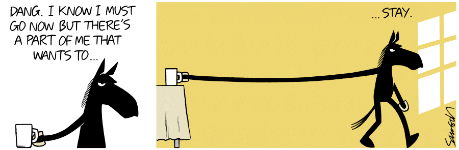 Dark Side of the Horse Comic Strip for July 10, 2013 