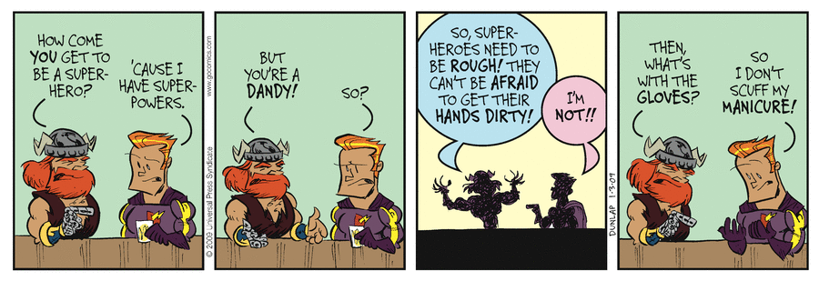 Ink Pen Comic Strip for January 03, 2009 