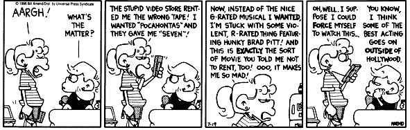 FoxTrot Comic Strip for July 19, 1996 
