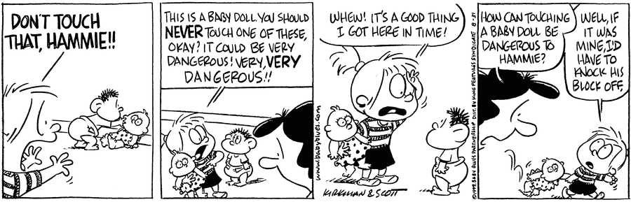 Baby Blues Comic Strip for August 31, 1999 