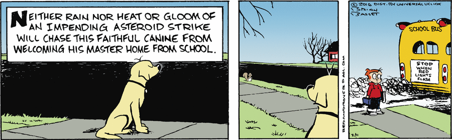 Red and Rover Comic Strip for March 11, 2016 