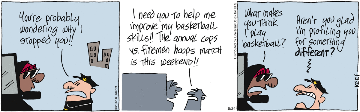 The Knight Life Comic Strip for May 24, 2012 