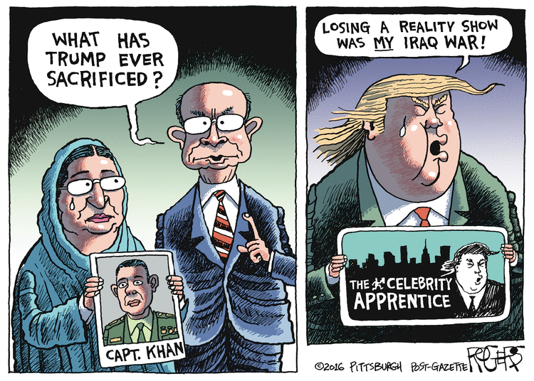 Rob Rogers Comic Strip for August 03, 2016 