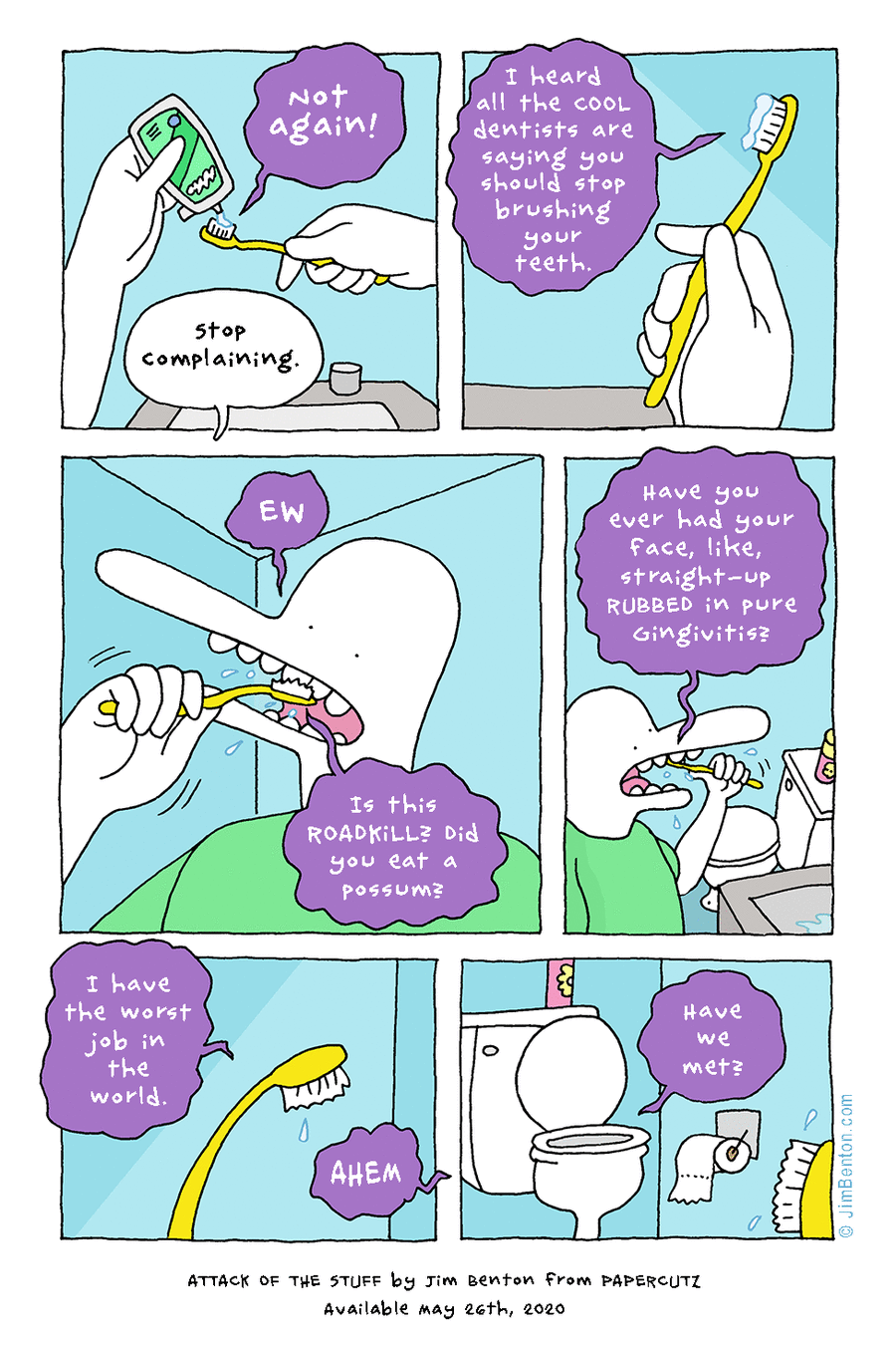 Jim Benton Cartoons Comic Strip for May 28, 2020 