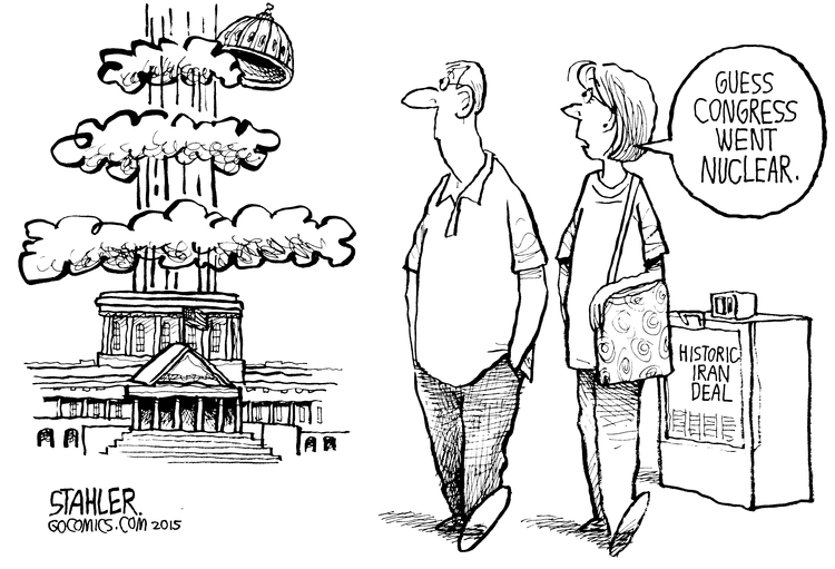 Jeff Stahler Comic Strip for July 16, 2015 