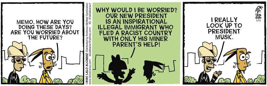 La Cucaracha Comic Strip for January 11, 2025 