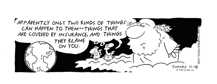 Frank and Ernest Comic Strip for November 18, 1994 