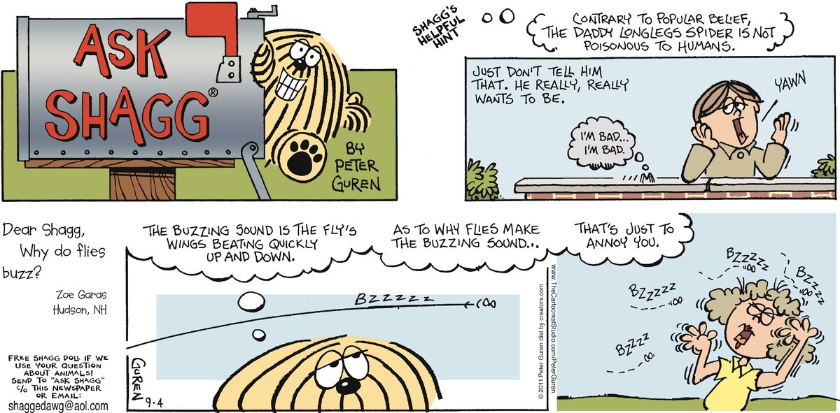 Ask Shagg Comic Strip for February 10, 2025 