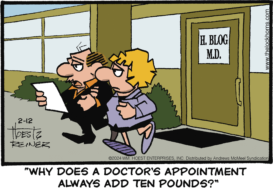 The Lockhorns Comic Strip for February 12, 2024 