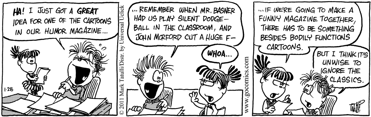 Heart of the City Comic Strip for January 28, 2011 
