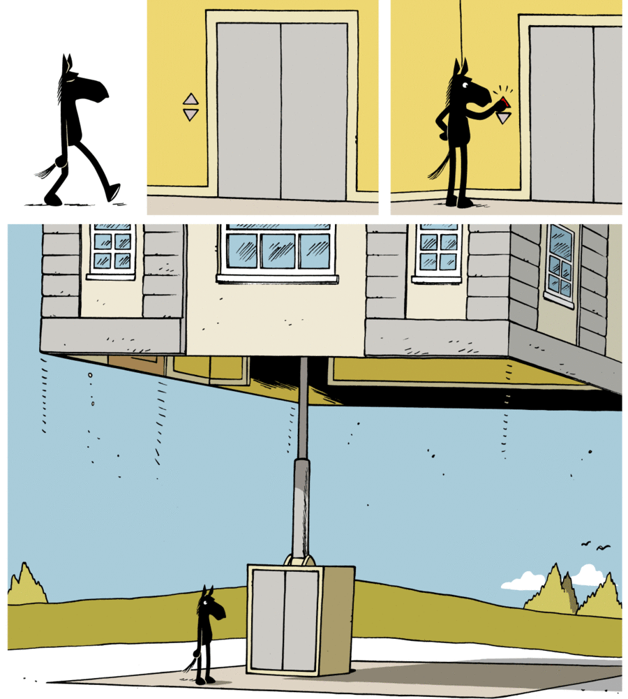 Dark Side of the Horse Comic Strip for April 14, 2019 