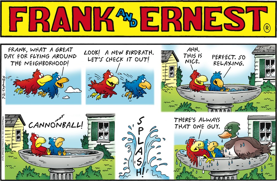 Frank and Ernest Comic Strip for July 21, 2024 