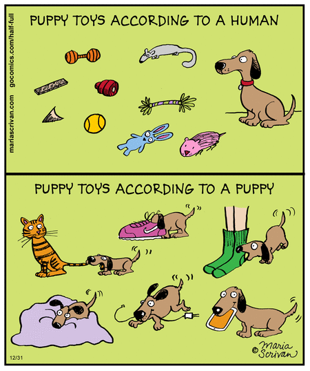 Half Full Comic Strip for December 31, 2013 