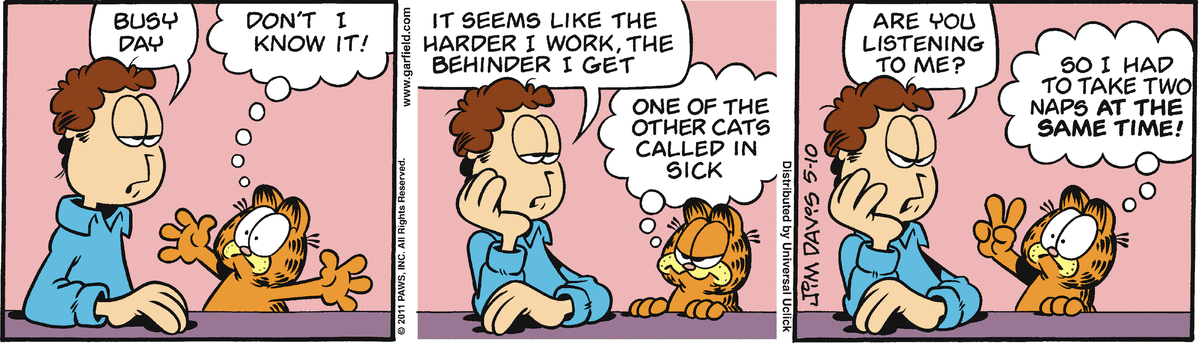 Garfield Comic Strip for May 10, 2011 