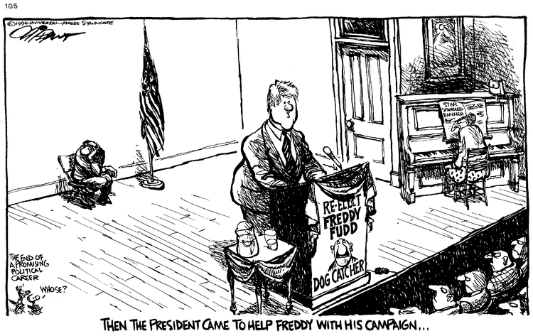 Pat Oliphant Comic Strip for October 05, 1994 