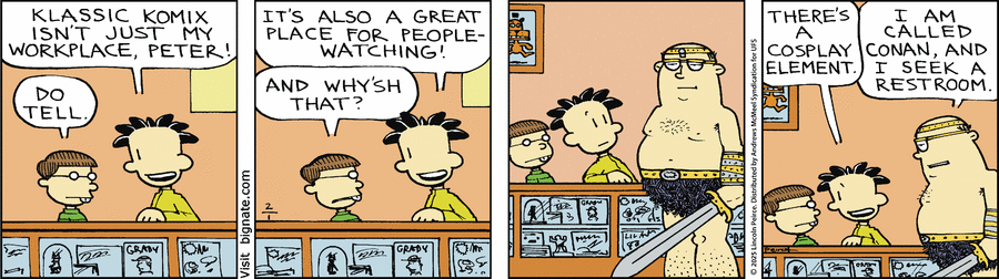 Big Nate Comic Strip for February 01, 2025 