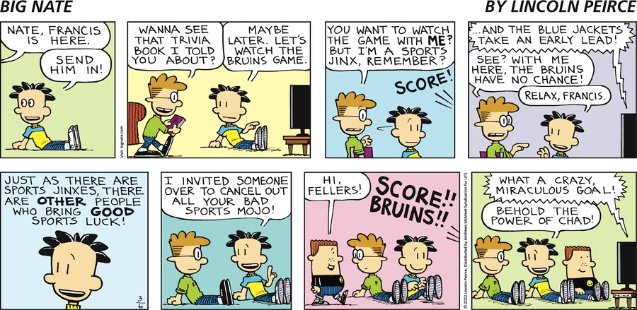 Big Nate Comic Strip for March 06, 2022 