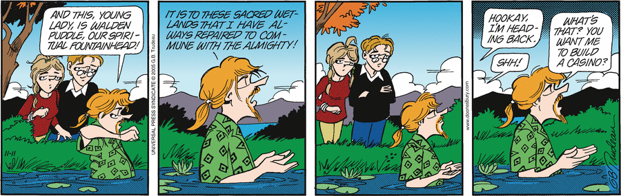 Doonesbury 20 years ago Image