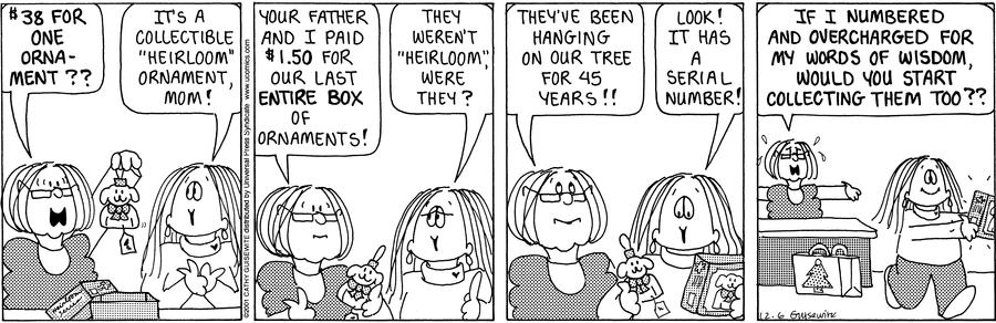 Cathy Classics Comic Strip for December 07, 2023 