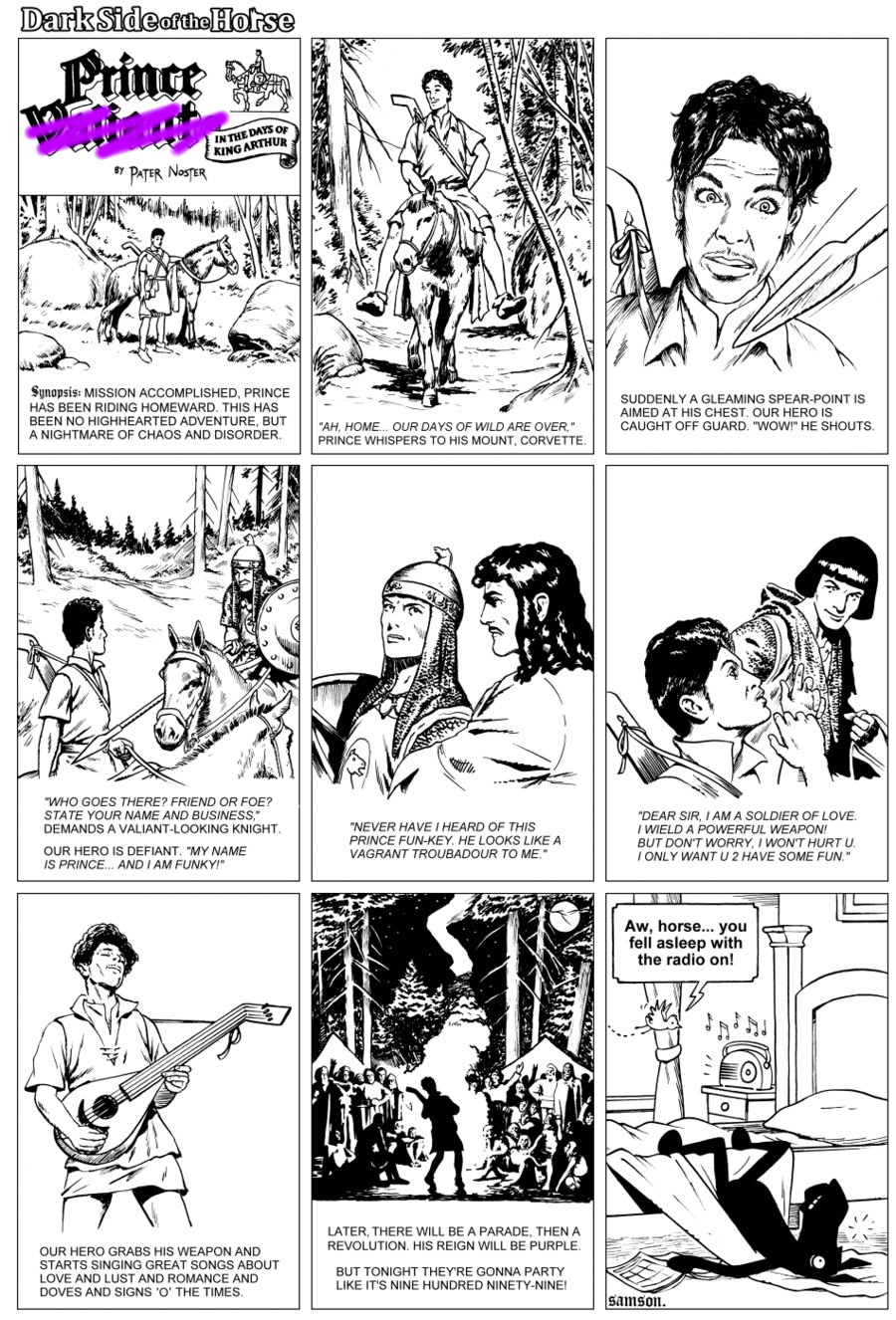 Dark Side of the Horse Comic Strip for April 26, 2016 