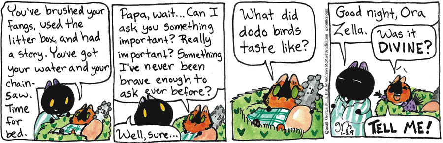 Breaking Cat News Comic Strip for January 29, 2025 