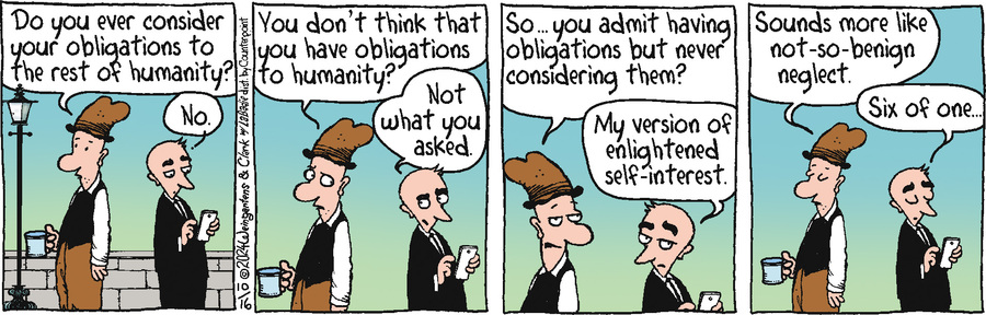 Barney & Clyde Comic Strip for October 16, 2024 