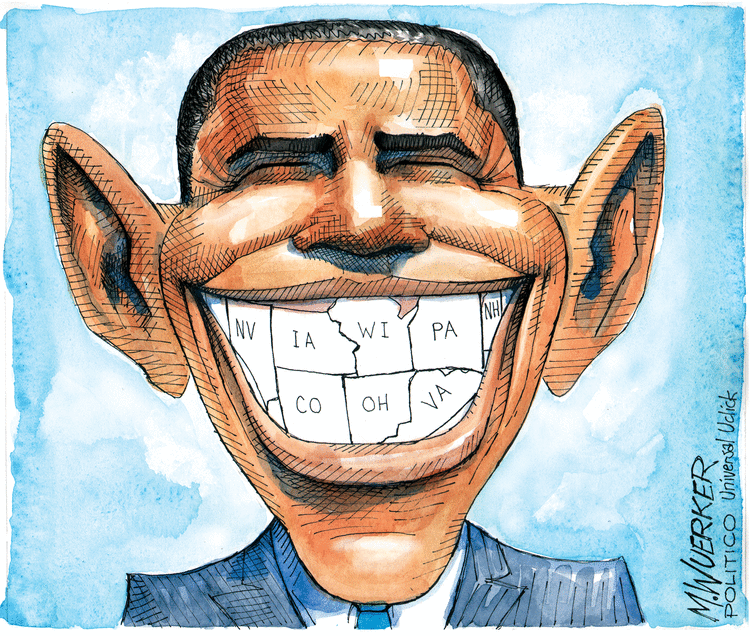 Matt Wuerker Comic Strip for November 09, 2012 