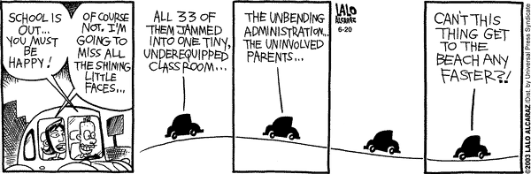 La Cucaracha Comic Strip for June 20, 2003 