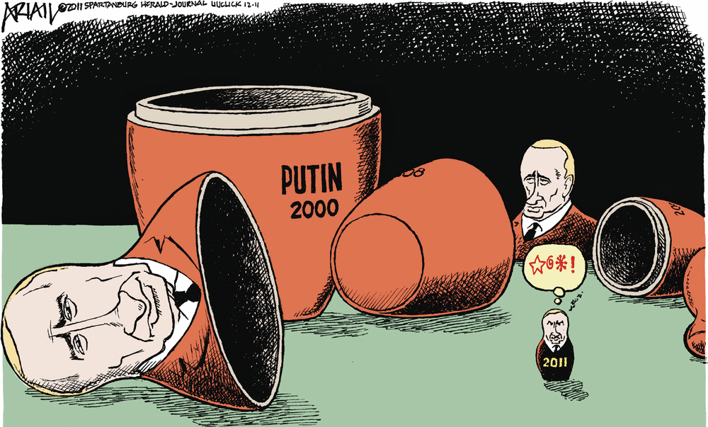 Robert Ariail Comic Strip for December 13, 2011 