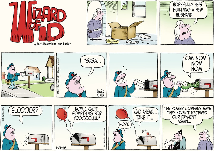 Wizard of Id Comic Strip for March 23, 2025 