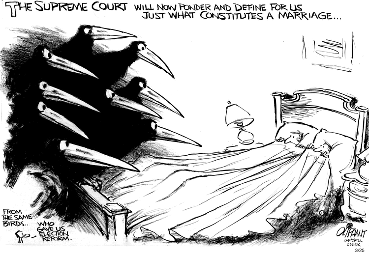 Pat Oliphant Comic Strip for March 25, 2013 