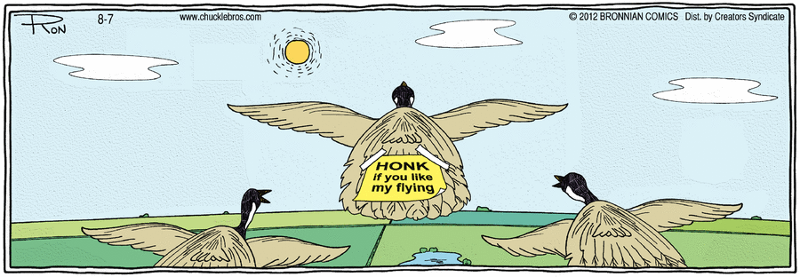 Chuckle Bros Comic Strip for August 07, 2012 