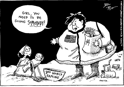Joel Pett Comic Strip for November 30, 2002 