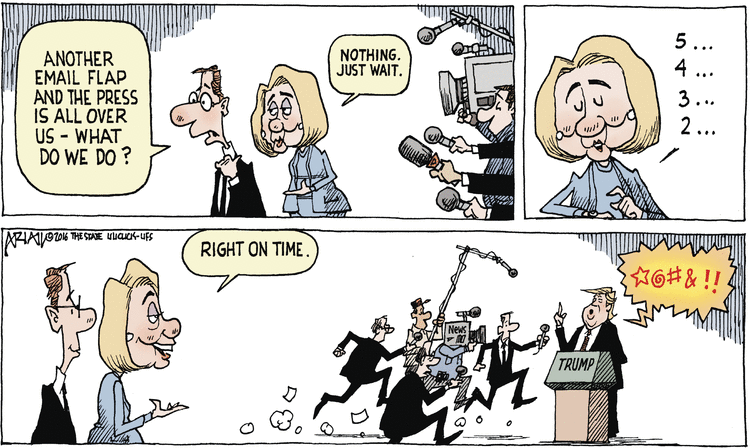 Robert Ariail Comic Strip for August 16, 2016 