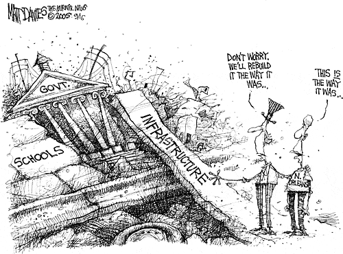 Matt Davies Comic Strip for September 15, 2005 