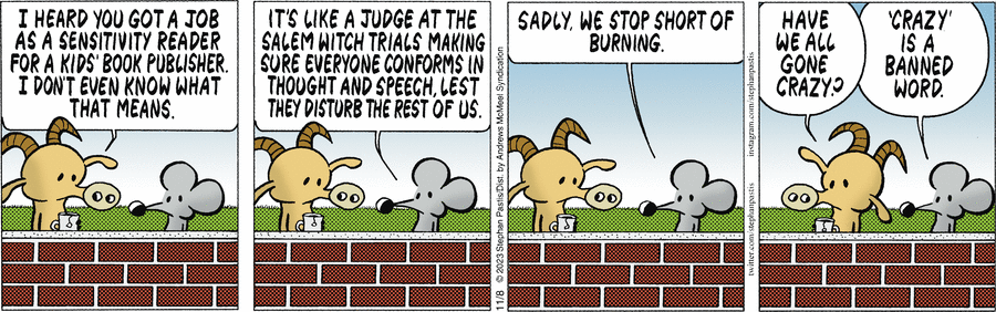 Pearls Before Swine Comic Strip for November 08, 2023 