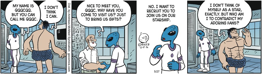 Alley Oop Comic Strip for May 27, 2023 