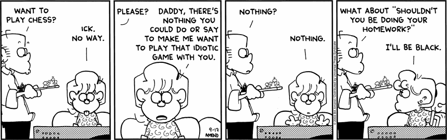 FoxTrot Comic Strip for September 17, 2003 