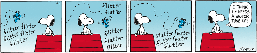Peanuts Comic Strip for April 05, 2013 